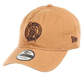 New Era Boston Celtics NBA Team Brown 9Twenty Unstructured Strapback Cap - One-Size