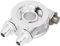 dwicatte 3/4 16,Ölkühler Zwischenplatte tat,Ölkühler Ölkühler Filter Zwischenplatte tat Adapter Set 34In 16-Unf An10 M18X1.5Mm Anschluss Universal Für Auto