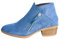 shownicer Donna Bassi Stivaletto alla Caviglia Finto Camoscio Moda Comode Ankle Chelsea Boots Eleganti Chunky Stivaletti con Cerniera Laterale A Blu 38 EU