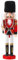 DEARMAMY Christmas Nutcracker Figurine Decoration: Wooden King Guard Solider Figures Traditional Nutcracker Statue Table Centerpiece