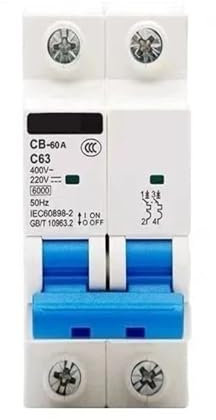 RWRAPS Disjoncteur DC MCB avec déclencheur shunt énergie Solaire photovoltaïque Mini 1P 2P DC110V DC2200V CB SHT-X1 SHT-X3 100A 125A(2A,SHT-X1 AC DC 24V 48V)