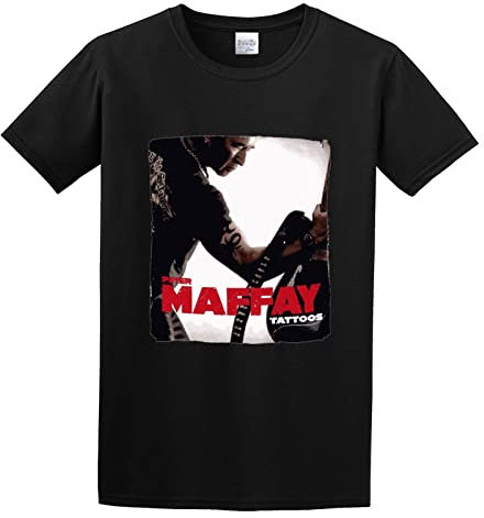 Fashion T-Shirts Peter Maffay Tattoos Black XL