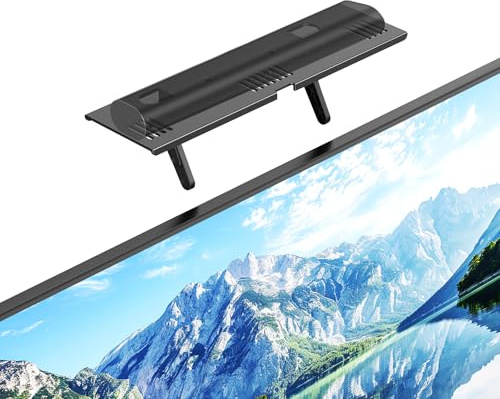 Soundbar Mount, No Drilling Steel TV Top Shelf Fits Most of Sound Bars Up to 15 Lbs, Universal Sound Bar TV Mount Bracket, Sound Bar Stand Compatible with Samsung, Sony, LG,Bose, 16.9x4.7inch