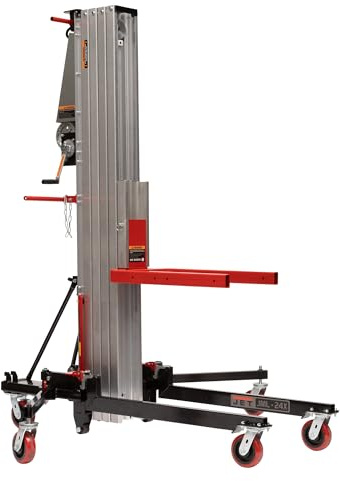 JET Material Lift, 24 Ft. Lift Height, 650 Lbs. Capacity (JML-24X)