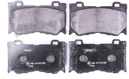 HELLA 8DB 355 015-411 Bremsbeläge - mit akustischer Verschleißwarnung - T1992 - für u.a. INFINITI / NISSAN