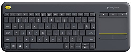 LOGITECH K400 Plus Wireless Touch Keyboard Black - INTNL (US)