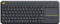 LOGITECH K400 Plus Wireless Touch Keyboard Black - INTNL (US)