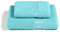Caleffi - Juego de Toallas de Baño 100% Algodón - Suaves y Absorbentes - Diseño Jacquard Italiano - Set 2 Piezas: Toalla Lavabo 50x100 cm, Toalla Invitado 40x60 cm, Anice