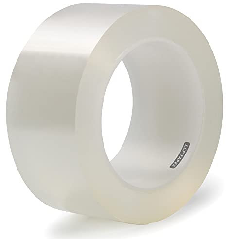 LLPT Cinta adhesiva acrílica de sellado de 5 cm x 10 m, adhesivo impermeable extra grueso para lavabo, ducha, bañera, inodoro, lavabo, cocina (CT233)