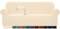 Granbest Stretch Wasserdicht Sofabezug 1 Stück Sofahusse Spandex Jacquard Elastische Couchbezug mit Anti-Rutsch-Schaumstoffe (4 Sitzer, Beige)