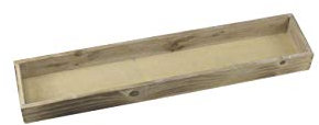 DARO DEKO Holz Tablett Natur länglich 1 Stück - S - 48 x 10cm