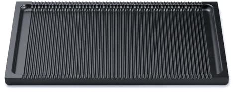 Betty Bossi Grillplatte Classic Plancha mit Antihaftbeschichtung - Grillpfanne Grill Zubehör aus recycelten Aluminiumguss spülmaschinengeeignet, für Fleisch, Fisch und Gemüse