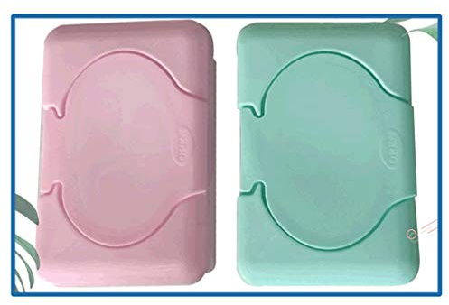SUCHUANGUANG Wipes Dispenser Tissue Storage Box Case Desk Wet Wipes Dispenser Holder with Lid Wipes Dispenser