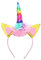 GERUI Haarreifen, Baby Haarband,Haarschmuck für Ostern Geburtstag Birthday Party Karneval, Head Accessoires Party Dekoration (Sieben Farben)