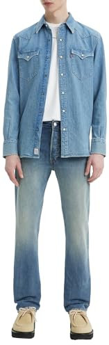 Levi's 501 Original Fit Jeans Homme, Misty Lake, 34W / 34L