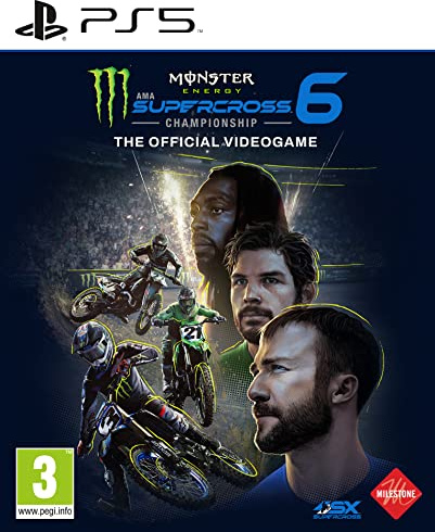 Monster Energy Supercross 6 - The Official Videogame PS5