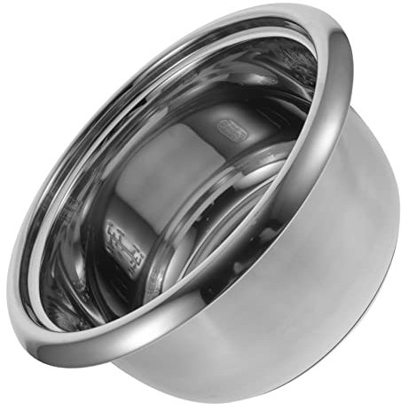 UPKOCH Arrocera Liner Hogar Acero Inoxidable Plata