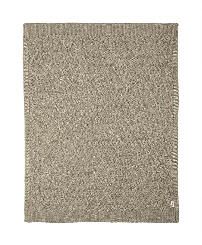 Mamas & Papas Small Knitted Blanket, Diamond