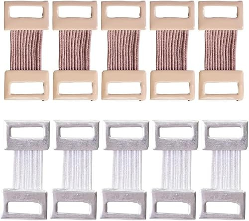 10 Pcs Bandage Wrap Stretch Metal Clips Fixation Clamps Hooks Kit for Sport White/Coffee Replacement Elastic Bandage Wrap Clips Black, Adhesive Bandages, Bandages and Bandaging Supplies