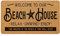 Likjad Beach Welcome Mat - Coastal NauticalEntrance Mat, Beach House Decor, 17x30 Inches