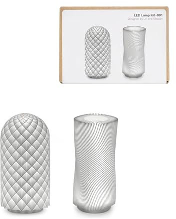 JUUPINE Multi-function LED Creative Lighting Kit for 3D Printer Bambu Lab LED Light Kit 001, Creative Gift LED Creative Lighting Kit, can be used to make night light models.