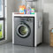 Mueble Lavadora Secadora Exterior,Soporte Para Secadora Con Estante,Unidad De Almacenamiento De Máquina Sobre Lavadora,Estantería Para Lavadoras,Encima Del Estante De La Lavadora(White)