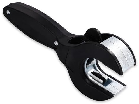 Lyreh Herramienta Cortadora Tubos Trinquete para Tubos Acero Inoxidable, Cobre, Aluminio y PVC 8-29mm, Cortador Trinquete Compacto con Una Sola Mano para Espacios Reducidos (Negro)