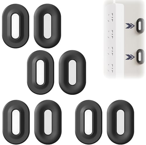 8 Stück Magnetischer Fernbedienungshalter, Wandhalterung,Doppelmagnete Selbstklebend Universal, TV-Fernbedienungshalter, Wandhalterung, magnetischer Fernbedienungshalter für TV/KlimaanlagenGaragentore