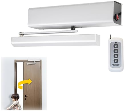 TRUNXUCL Électrique Ferme Porte Commercial, Groom Fermeture Porte Automatique, pour Portes de 20 à 100 kg