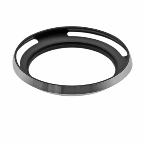 Hohl Gegenlichtblende, Universal Metall Sonnenblende Streulichtblende für CN NK SNY PK OM FJ Kamera (Silber, 67mm)
