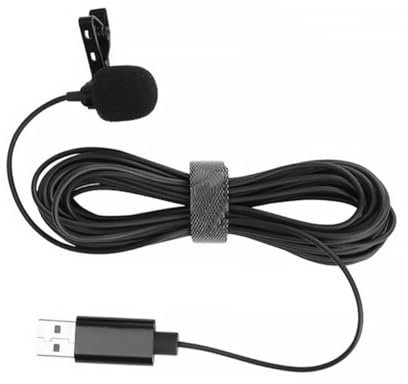 TOYANDONA 1pc USB Condenser Microphone for Laptop Professional Capacitor Mic for Live Broadcast Pickup Shockproof Design Compatible with Multiple Audio Devices