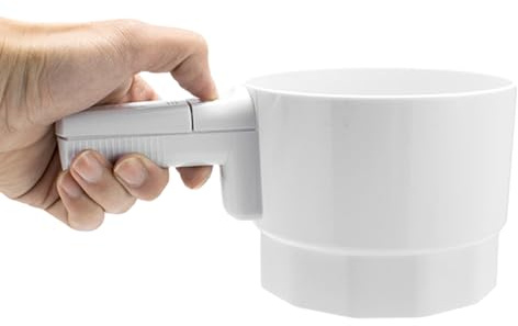 Flourr Setaccio – 24 x 14 x 10 cm, setaccio per farina a rete ultra fine, setaccio per farina di, zucchero a velo, farina di torte, farina di torte, cucina