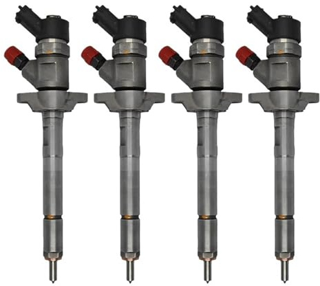 Inyector de combustible diésel Common Rail 0445110239 compatible con Citroën C3 C4/Peugeot 207 307/Fiat Scudo/Mazda 2/3 1.6 HDI