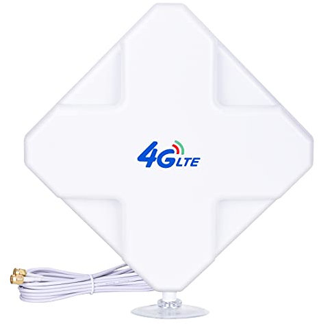 SMA 4G LTE Antenna 35dBi alte Prestazioni Amplifica il Segnale Ethernet con Funzione di Ripetitore Amplificatore di Segnale per la Banda Larga Mobile di Wifi Router (SMA)