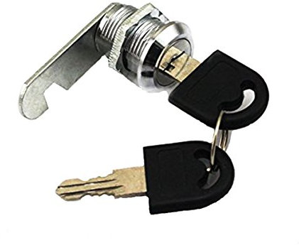 Verrou de porte Doutop pour Armoire, serrure pour boîte aux lettres tiroir d'armoire 16 mm 20 mm 25 mm 30 mm avec clés, 30mm