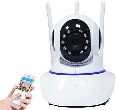 TELECAMERA IP CAM HD WIRELESS LED IR LAN MOTORIZZATA APP PER IOS E ANDROID INFRAROSSI WIFI NUOVO MODELLO 2025