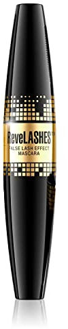 Eveline Cosmetics Revelashes Volumen-Mascara - Cremige Formel mit Pro-Vitamin B5 & Carnaubawachs für dramatischen False-Lash-Effekt, 10 ML