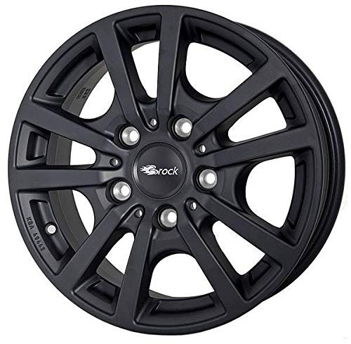 Brock 4 Felgen 18 RC25T 7.5 18 5x160 ET50 schwarz matt