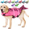 EMUST Giubbotto Salvagente Cane, Ristop Salvagente per Cani, Leggero Giubbotto Salvagente per Cani, Rosa M