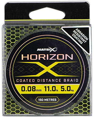 Fox Matrix X Coated Distance Braid - 150m Feederschnur, Durchmesser/Tragkraft:0.08mm / 5.0kg