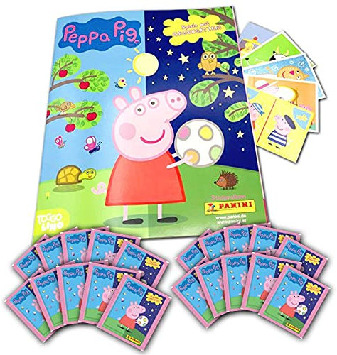 Panini Peppa Pig - Spiele mit Gegensätzen - Sticker & Cards - Sammelbundle