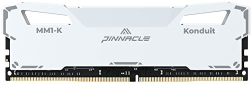Timetec Pinnacle Konduit 8GB DDR4 3200MHz PC4-25600 CL16-18-18-38 XMP2.0 Overclocking 1.35V Compatible for AMD and Intel Desktop Gaming PC Memory Module RAM - White