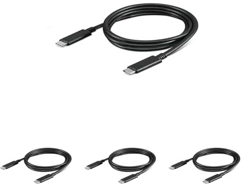 Lenovo USB-C Cable 1m, 4X90U90619, 4er Packung