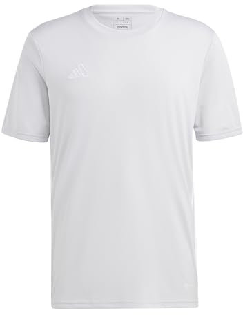 adidas Men's TABELA 23 JSY T-Shirt, Team Light Grey/White, S
