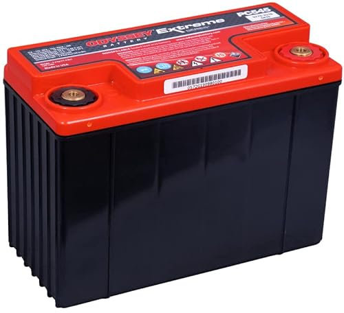 Odyssey PC545, ODS-AGM15L Reinblei Motorradbatterie, 12V 13Ah 150A (CCA), AGM Motorradbatterie mit enormer Startleistung, besonders zyklenfest und extrem robust