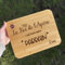 Cadeau Parrain, Planche à découper en bambou personnalisée, idée cadeau parrain marraine pour un baptême, planche apéro personnalisée