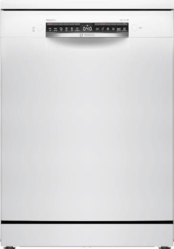 Bosch Serie 4, Freistehender Geschirrspüler, 60 cm, Weiß, SMS4EMW24E