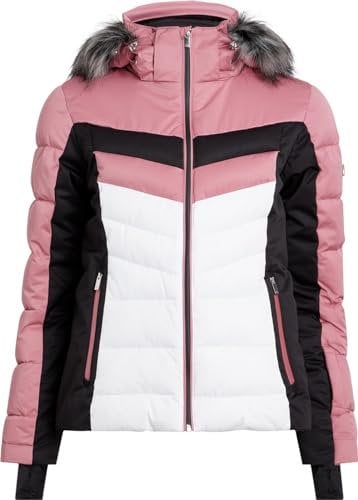 McKINLEY Damen Geena II Jacke, Dunkelrosa/Schwarz, 58