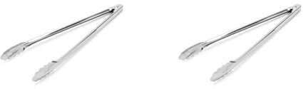 DE BUYER -4788.30N -pince cafeteria inox l. 30cm (Lot de 2)