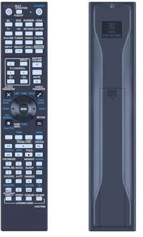 GOUYESHO AXD7596 Fernbedienung für Pioneer-Receiver AXD7596 AXD7305 VSX-1123-K AXD7691 SCLX75 VSX918V VSX1020K